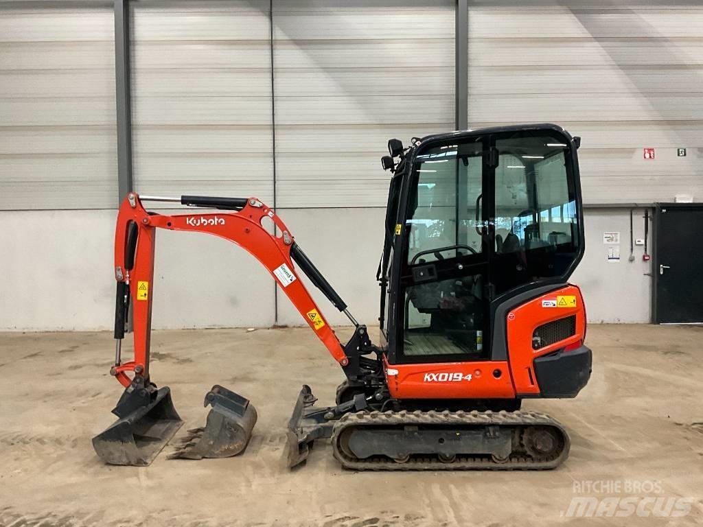 Kubota KX 019-4 Міні-екскаватори < 7т