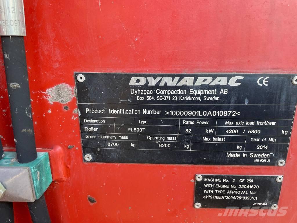Dynapac PL 500 T Холодні дорожні фрези