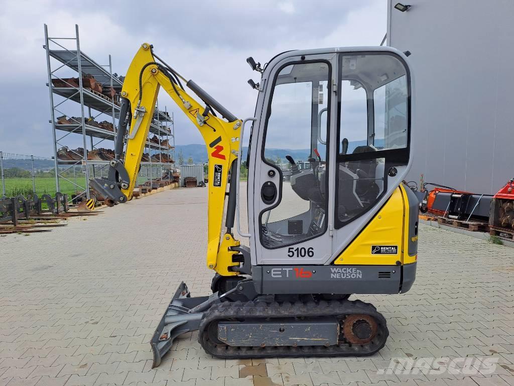 Wacker Neuson ET16 Гусеничні екскаватори