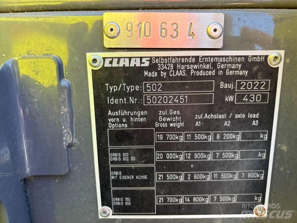 CLAAS Jaguar 950 4WD Кормозбиральні комбайни