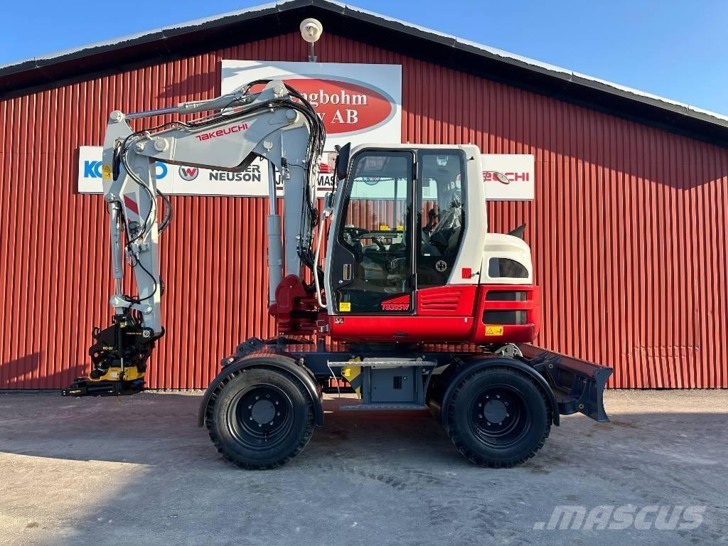 Takeuchi TB 395 W Колісні екскаватори