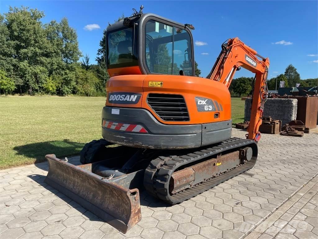 Doosan DX63-3 Міні-екскаватори < 7т