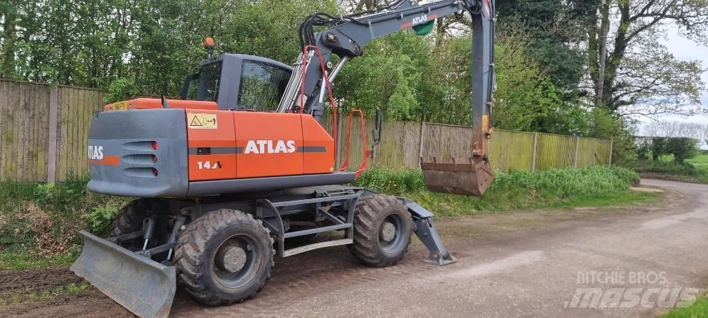 Atlas 140 W Колісні екскаватори
