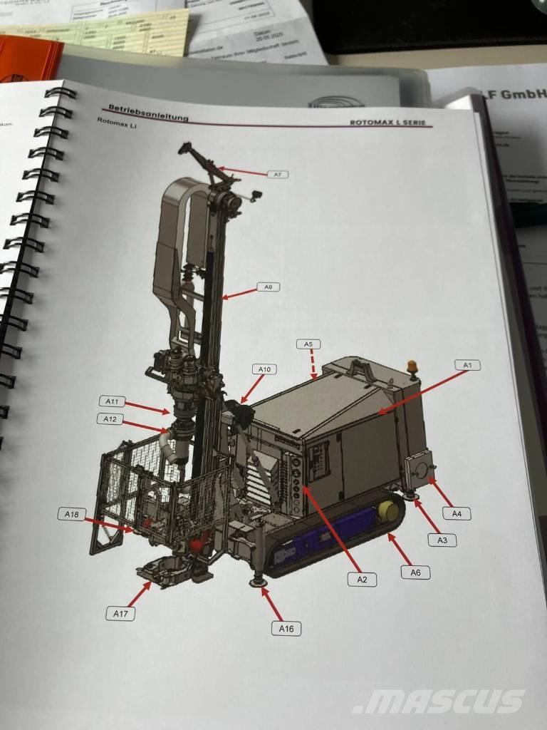 Geotec Rotomax Li Інше бурове обладнання
