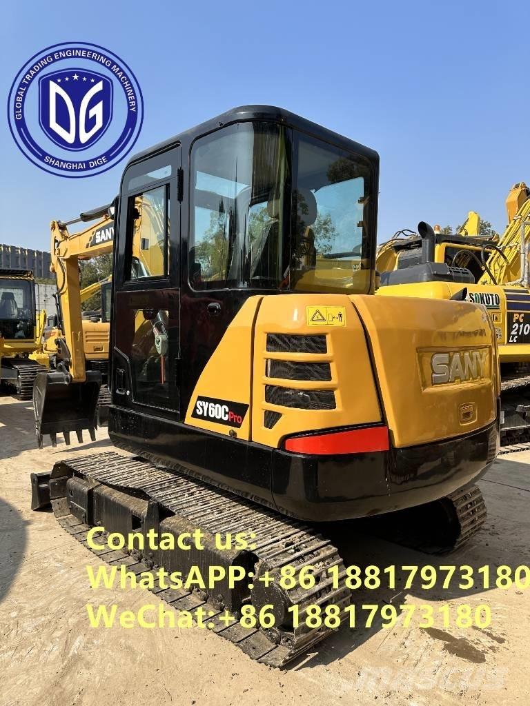 Sany SY 60 C Pro Міні-екскаватори < 7т