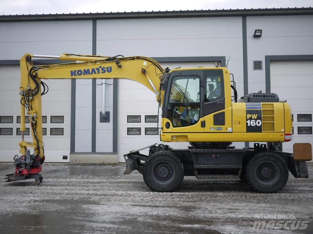 Komatsu PW 160-8 Колісні екскаватори