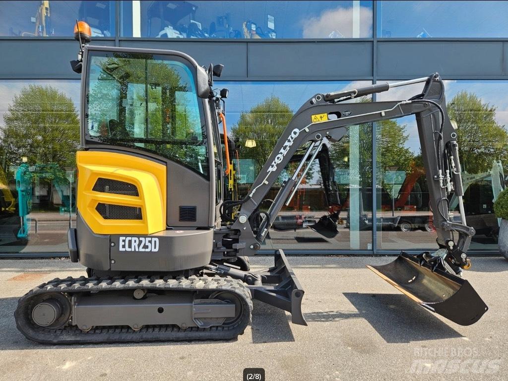 Volvo ECR 25 Міні-екскаватори < 7т