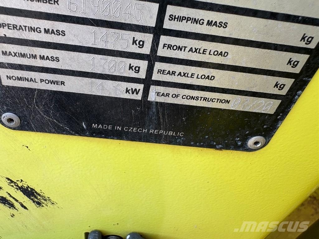 Ammann ARX 12 Котки тротуарні