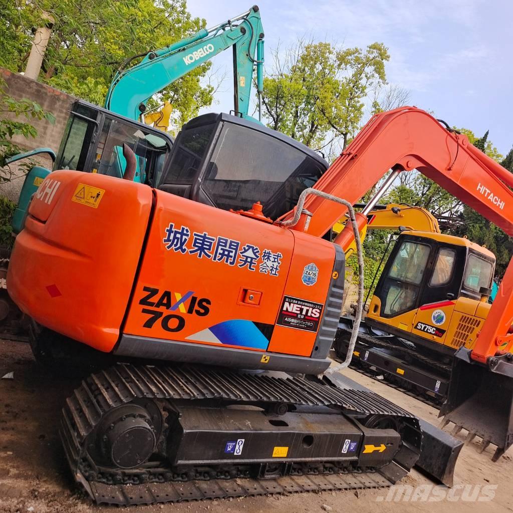 Hitachi Zaxis 70 Міні-екскаватори < 7т