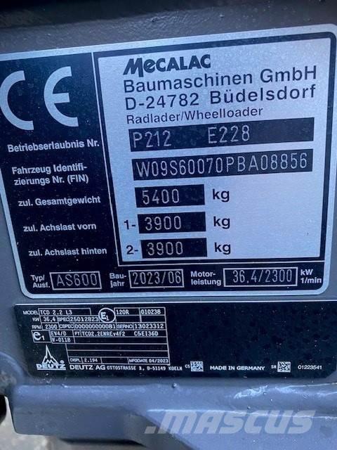 Mecalac AS600 Сільгосптехніка - Інші