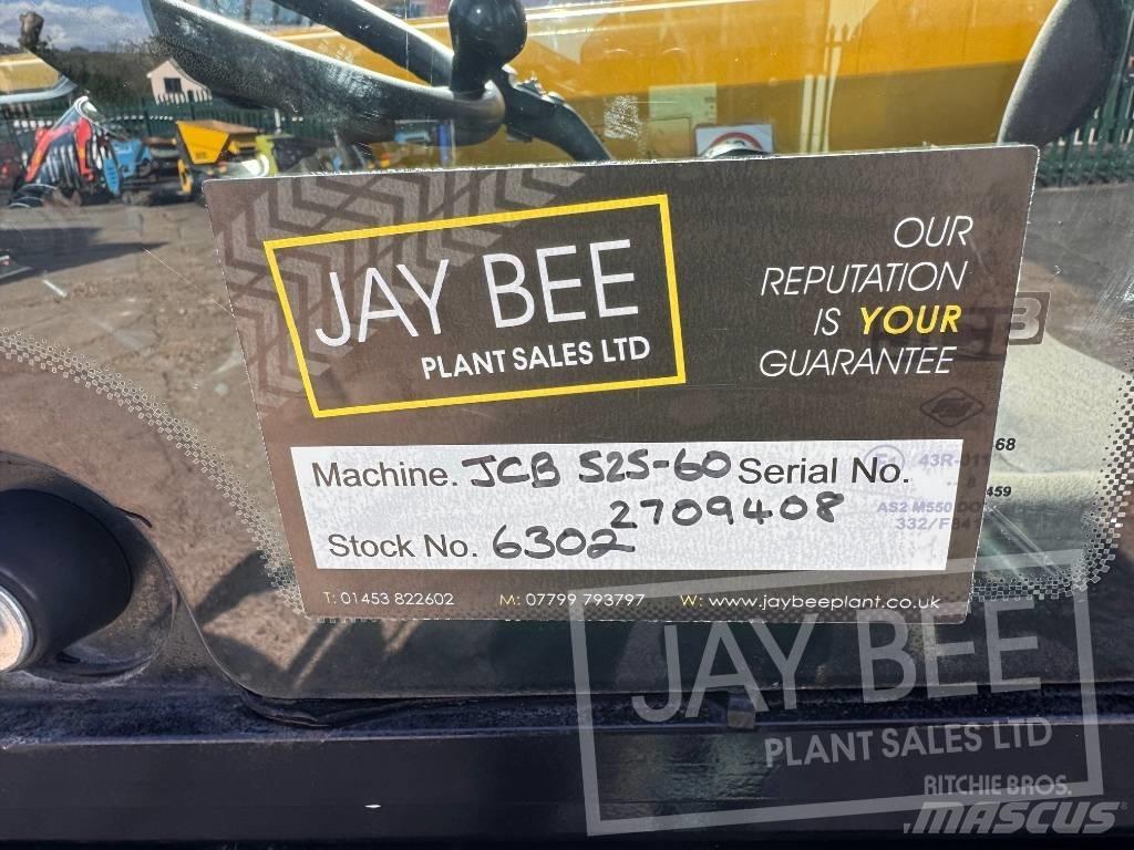 JCB 525-60 Телескопічні навантажувачі
