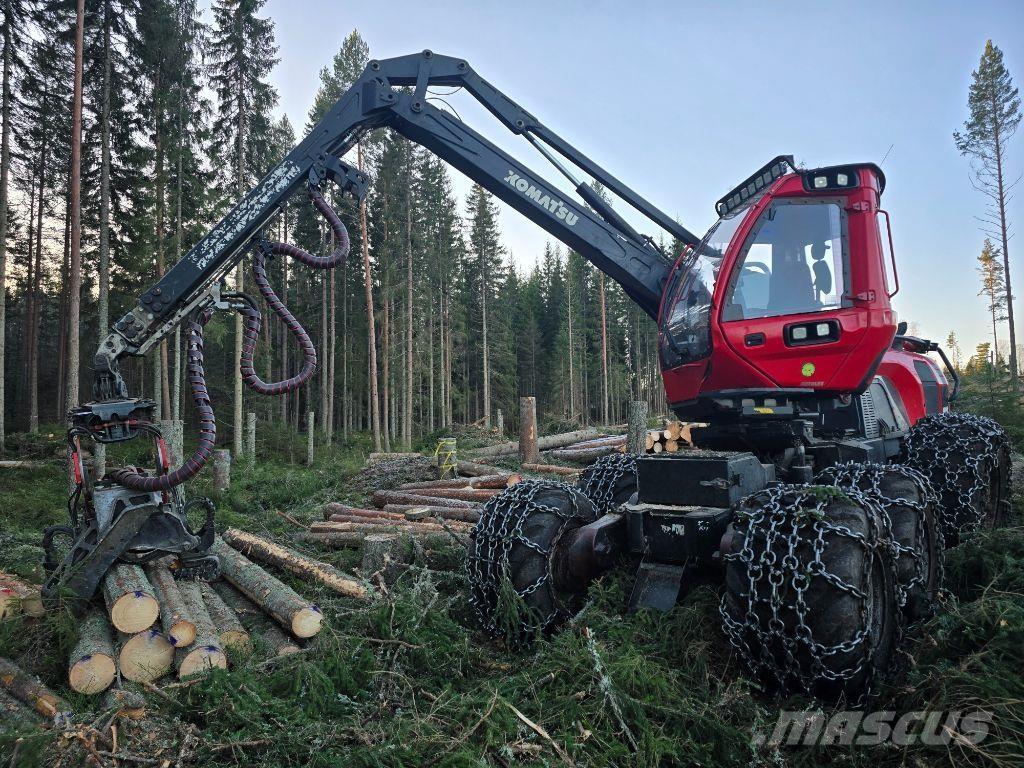 Komatsu 901 Харвестери