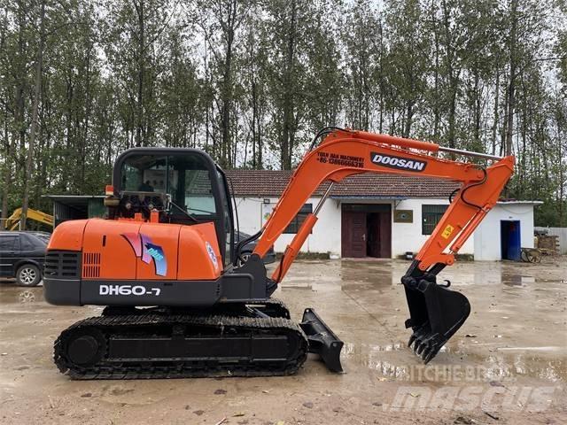 Doosan DH60-7 Міні-екскаватори < 7т