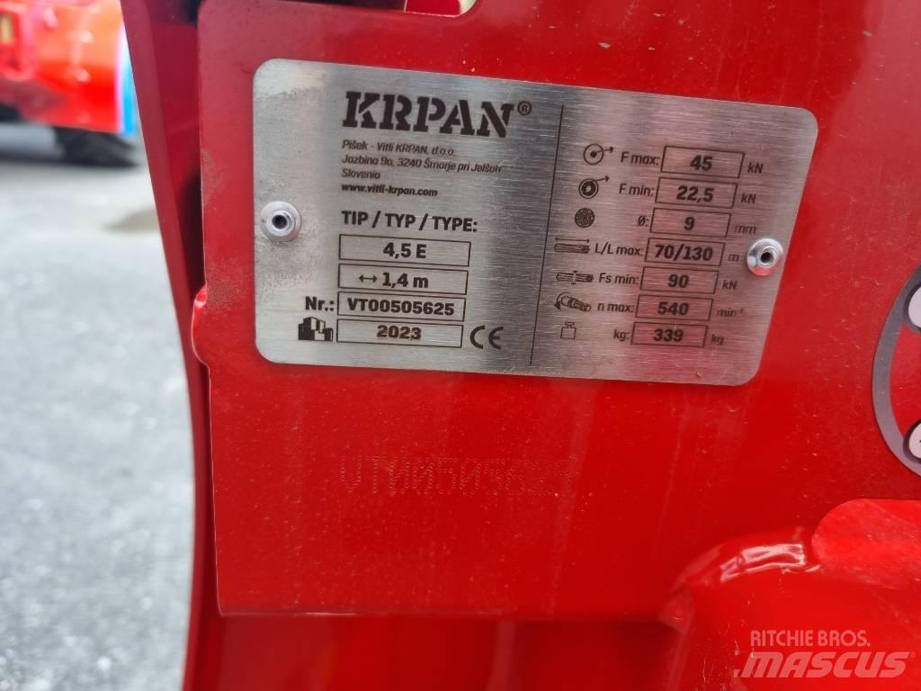 Krpan 4,5E Лебідки