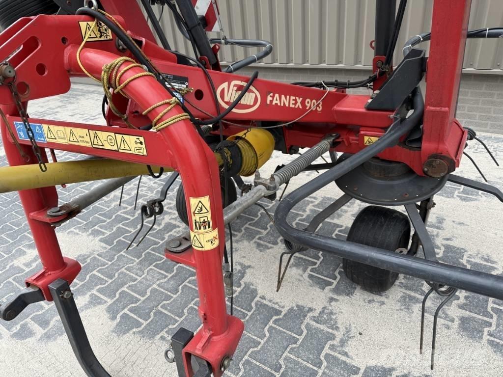 Vicon FANEX 903 Граблі і сінозворушувачі