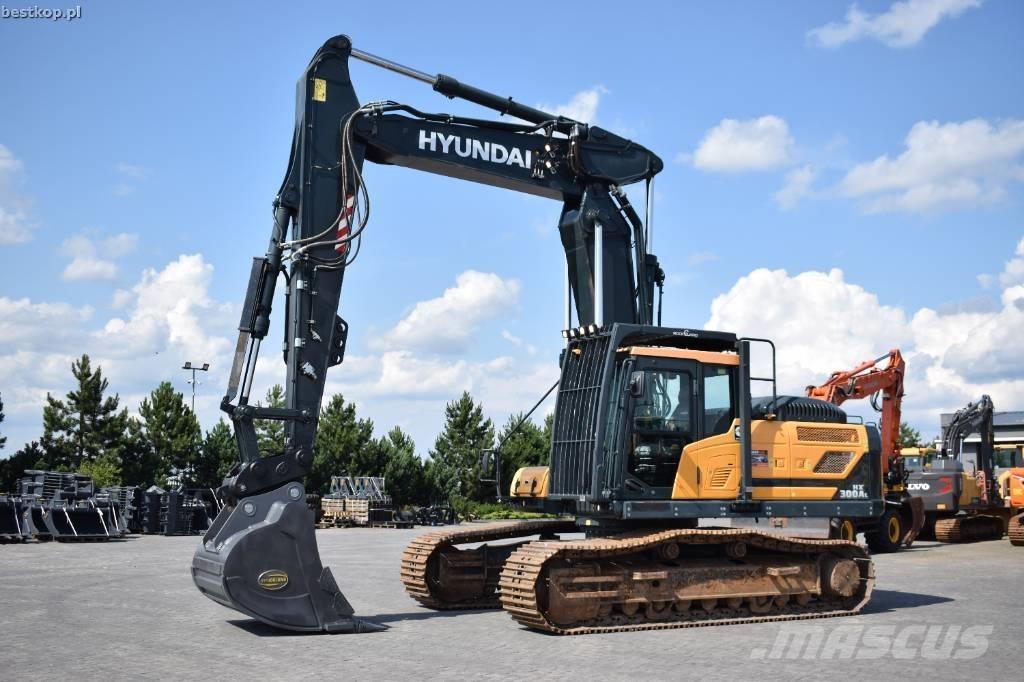 Hyundai HX 300 AL Гусеничні екскаватори