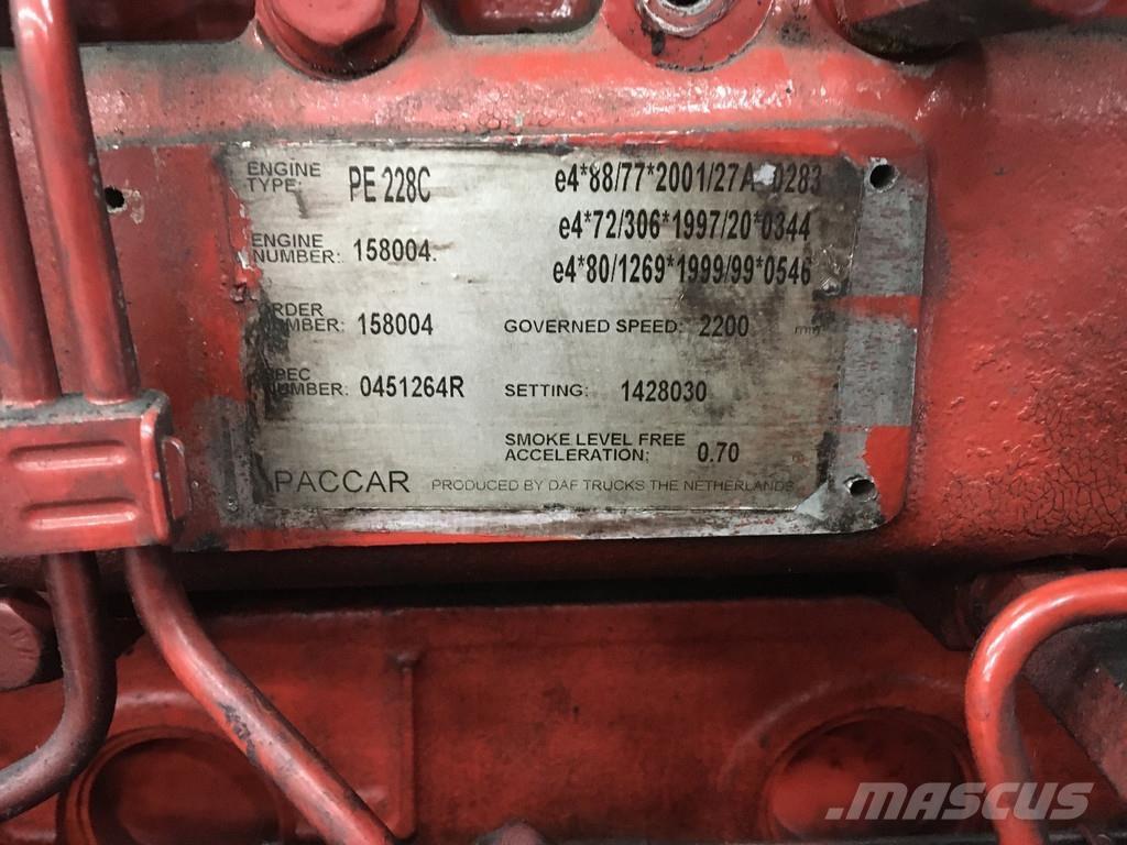 DAF PE 228 C USED Двигуни