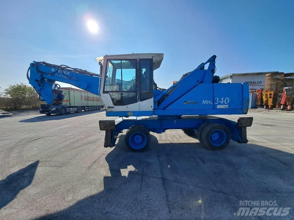 Fuchs MHL  340C FQC Перевантажувачі металобрухту/промислові навантажувачі