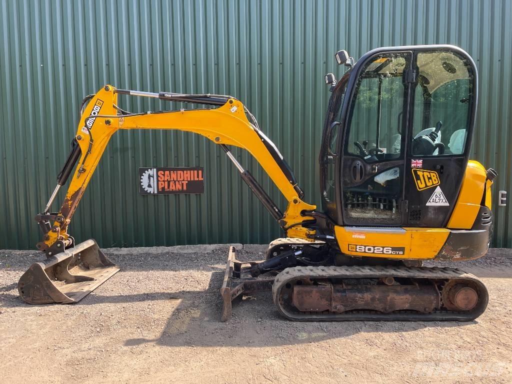 JCB 8026 CTS Міні-екскаватори < 7т