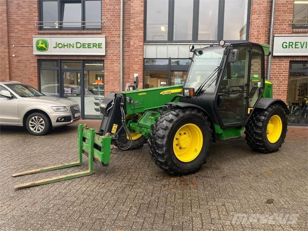 John Deere 3415 Телескопічні навантажувачі