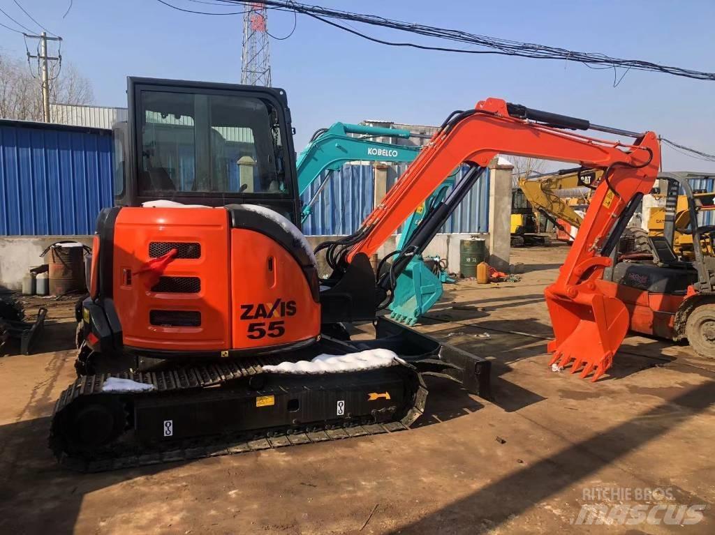 Hitachi ZX 55 Міні-екскаватори < 7т