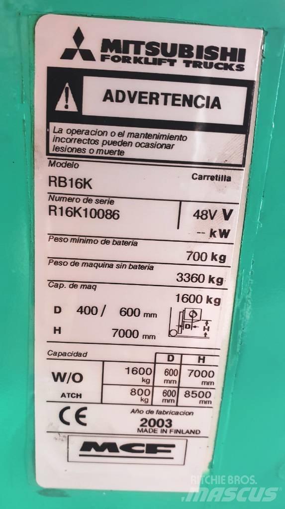 Mitsubishi RB16K Річ-трак із високим підйомом