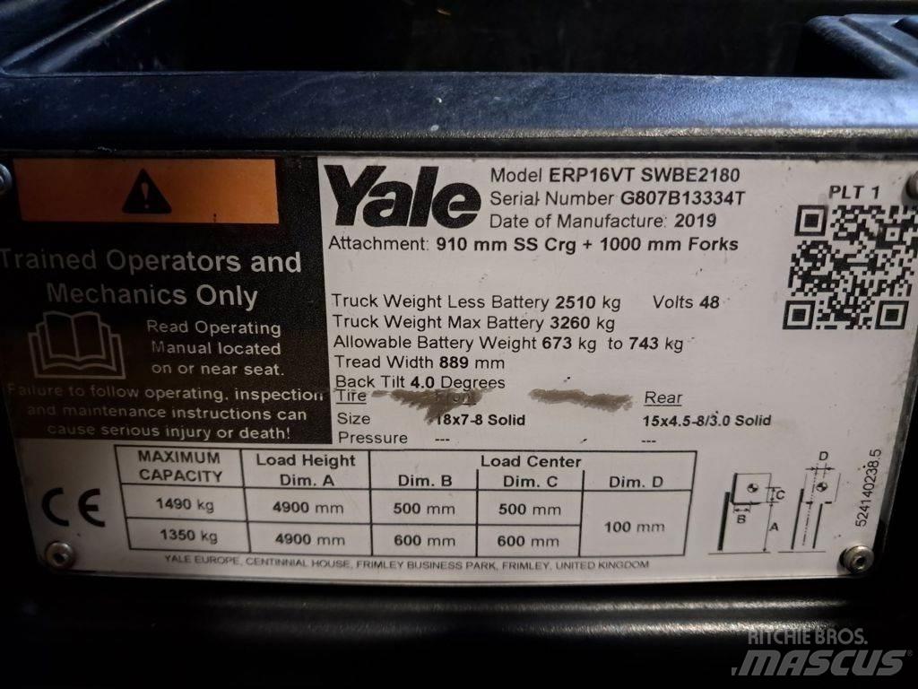 Yale ERP16VT Електронавантажувачі