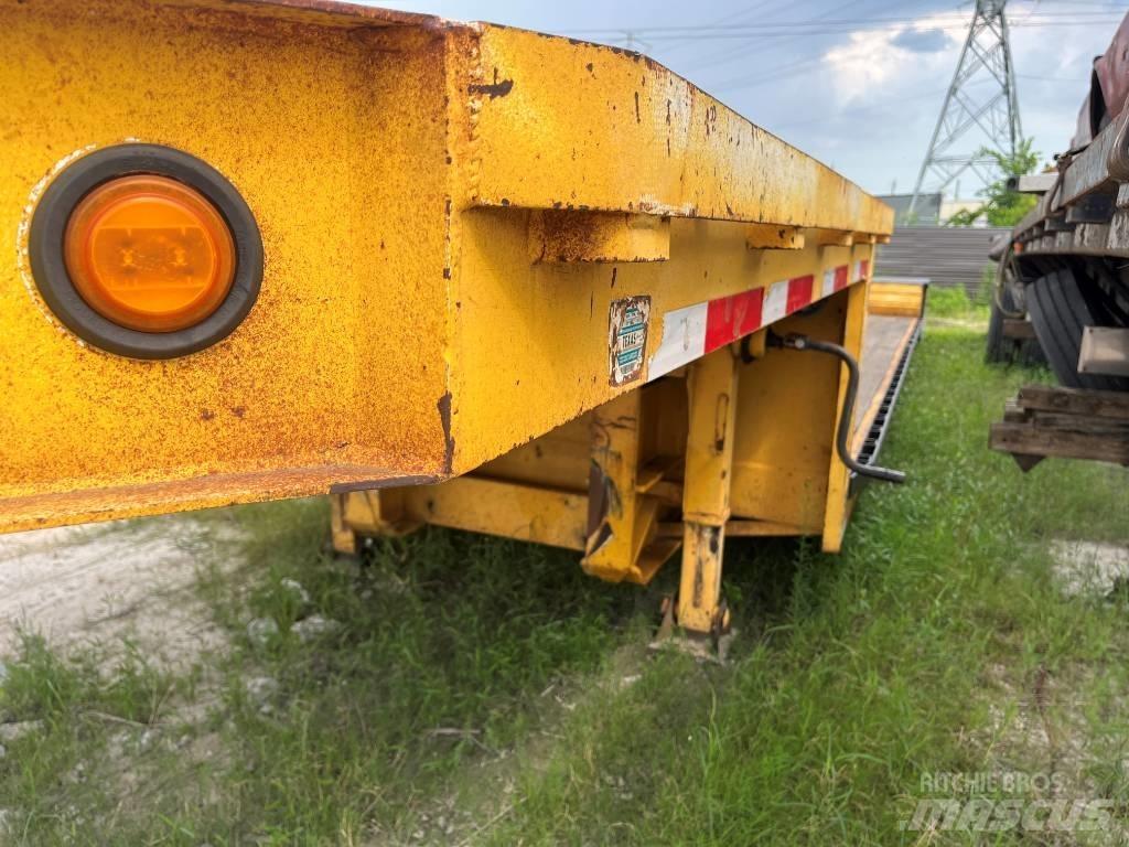 Fontaine 2 axle DD Низькорамні причепи