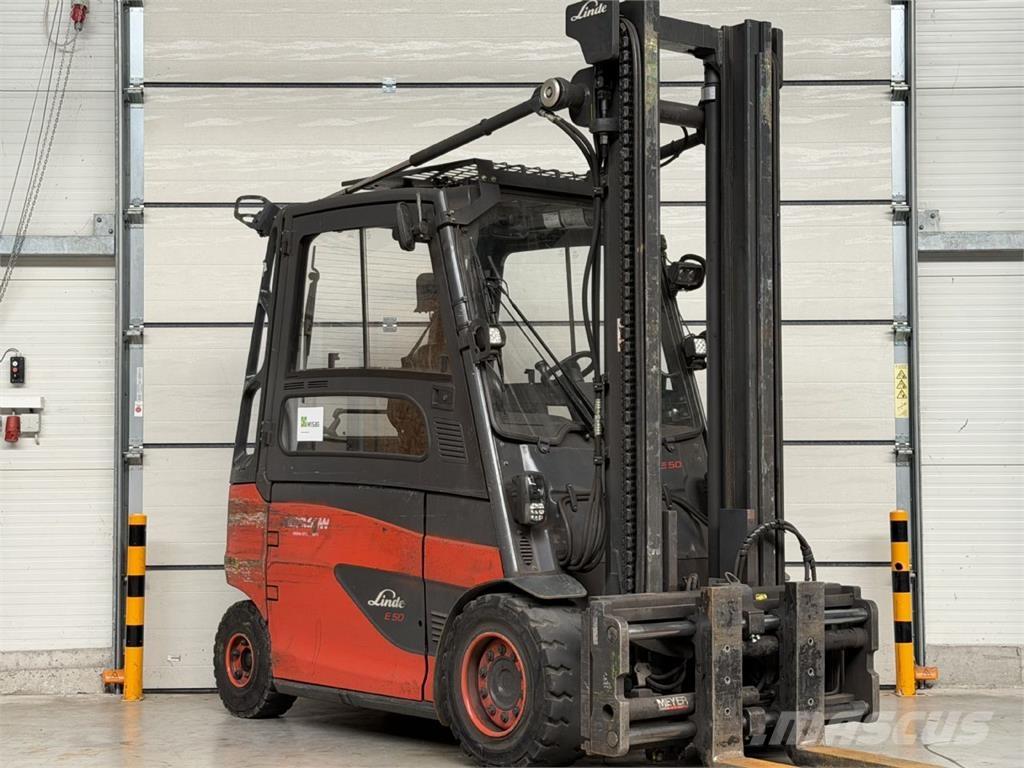 Linde E50HL-01 Електронавантажувачі