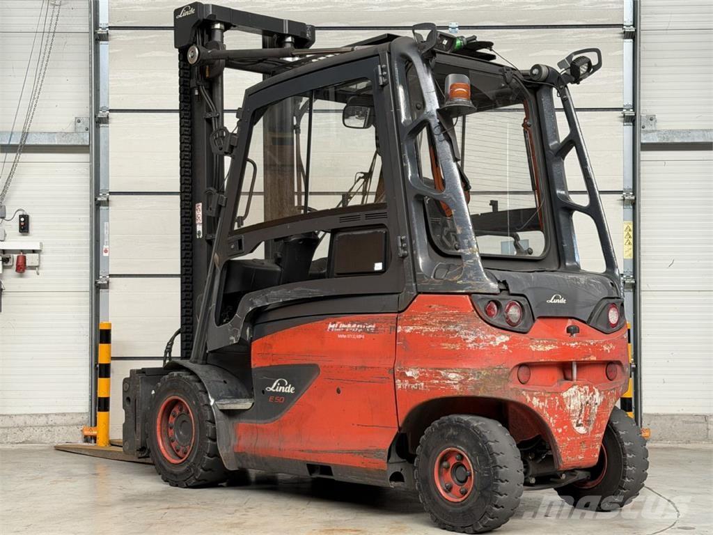 Linde E50HL-01 Електронавантажувачі
