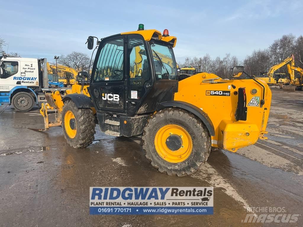 JCB 540-140 Телескопічні навантажувачі
