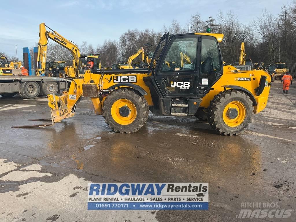 JCB 540-140 Телескопічні навантажувачі