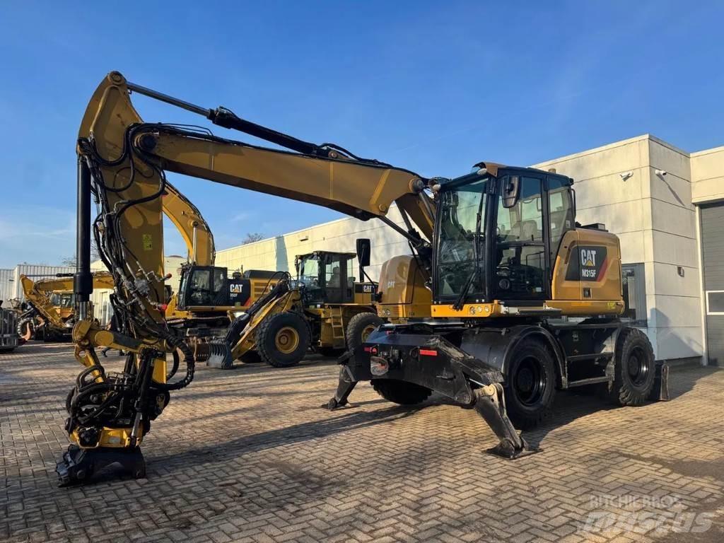 CAT M315F Колісні екскаватори