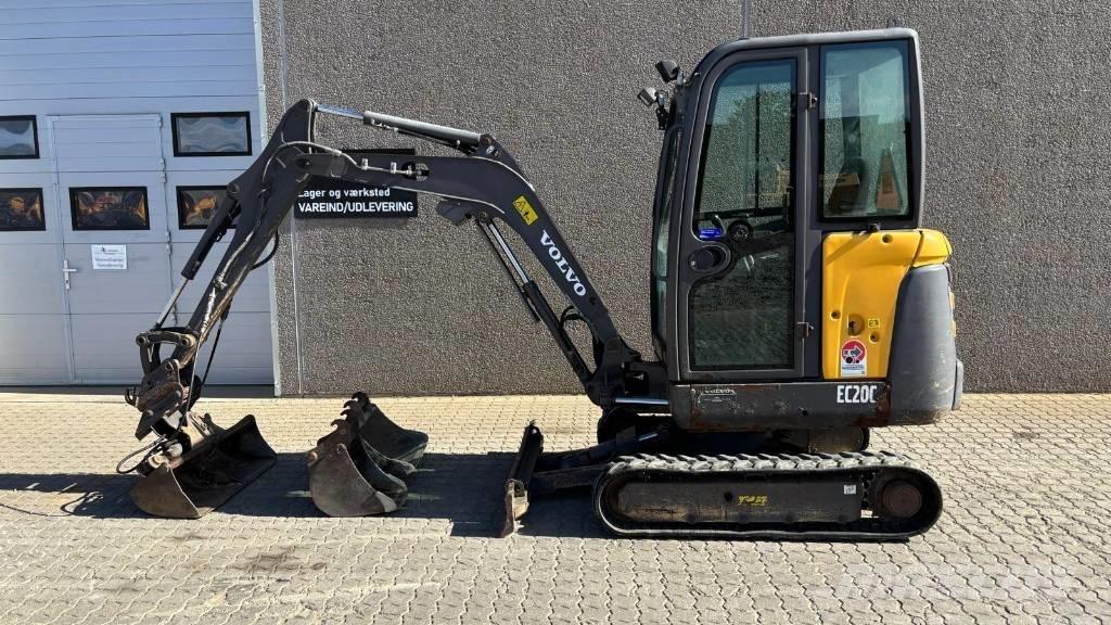 Volvo EC 20 C Міні-екскаватори < 7т