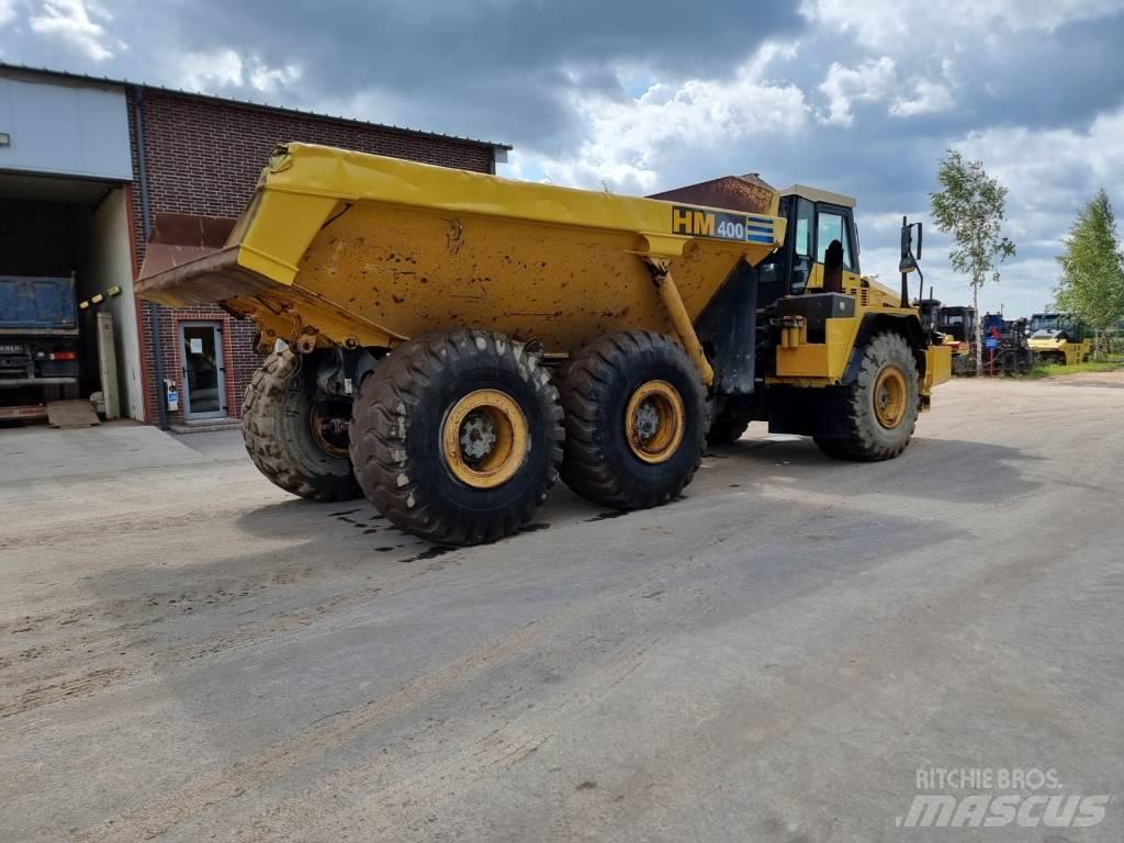 Komatsu HM 400 6x6 Зчленовані самоскиди