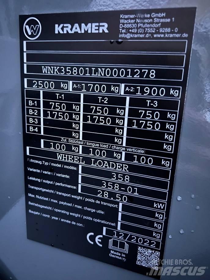 Kramer 5040 Фронтальні навантажувачі