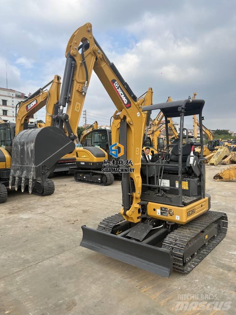 XCMG XE 26 U Міні-екскаватори < 7т