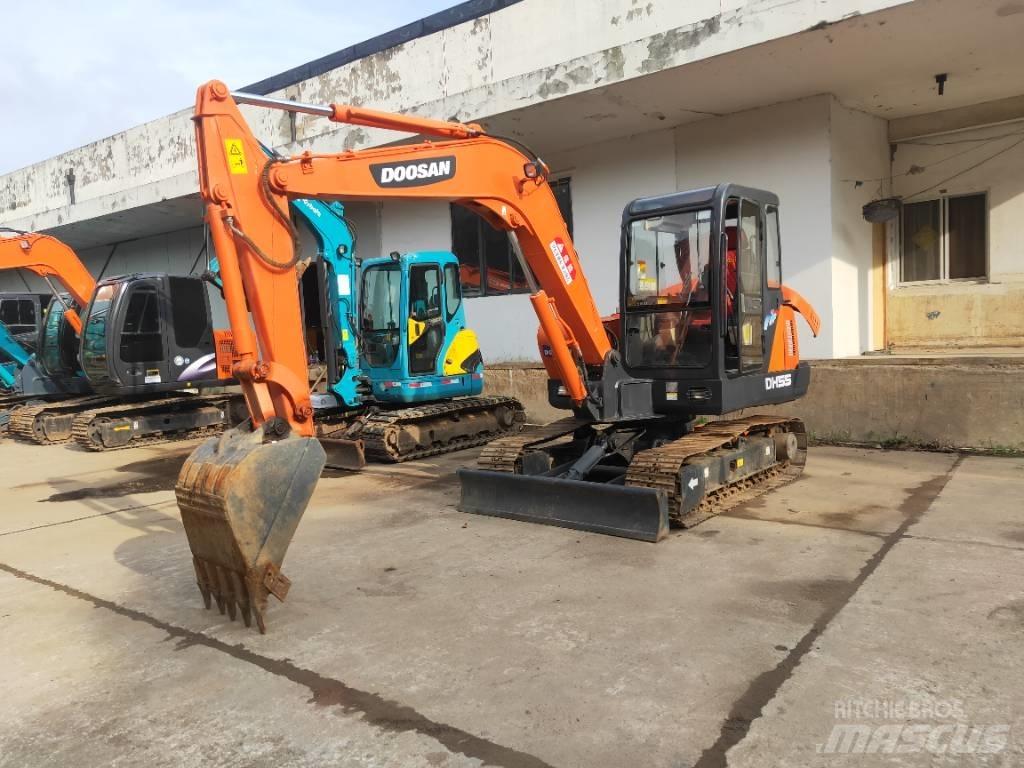 Doosan DH55 Міні-екскаватори < 7т