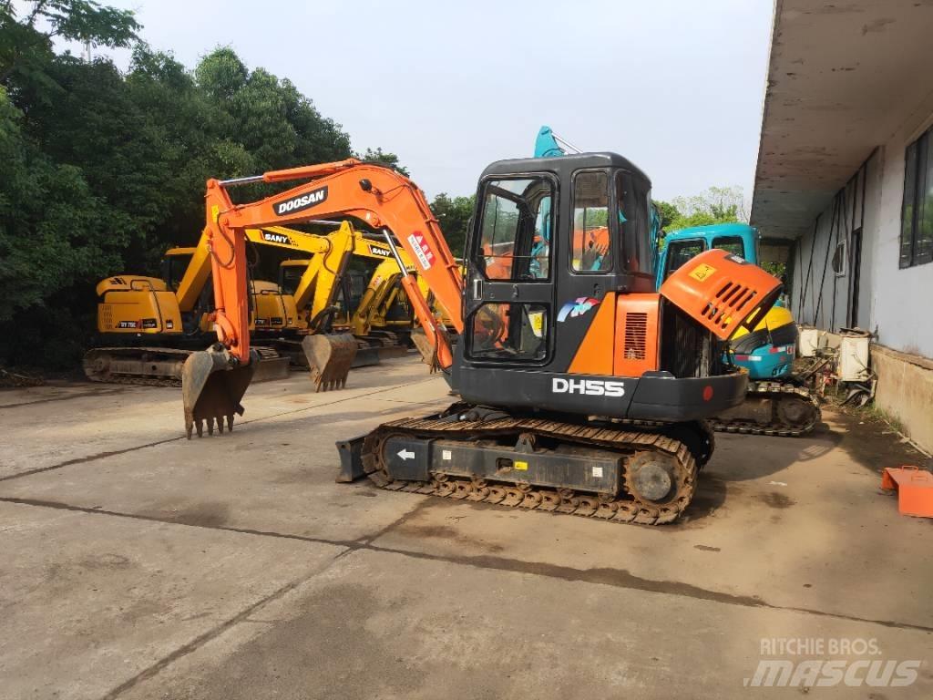 Doosan DH55 Міні-екскаватори < 7т