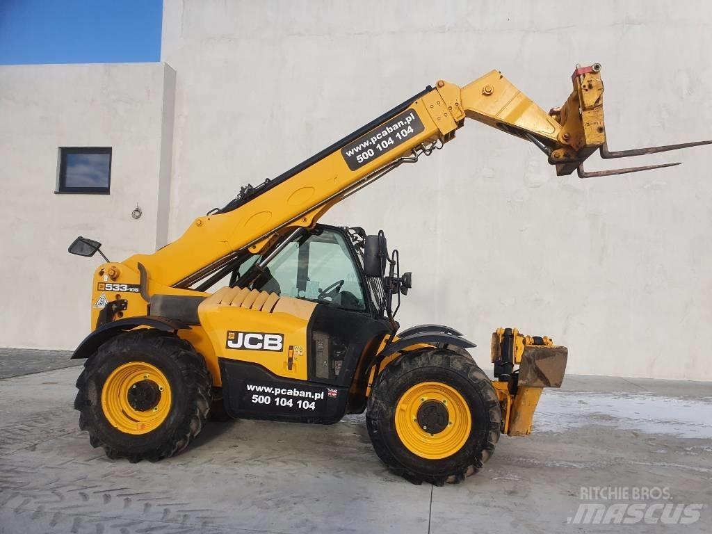 JCB 533-105 M348 Телескопічні навантажувачі