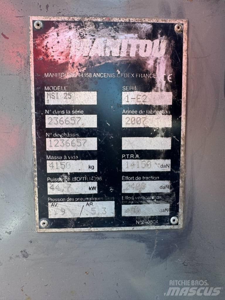 Manitou MSI 25T Дизельні навантажувачі