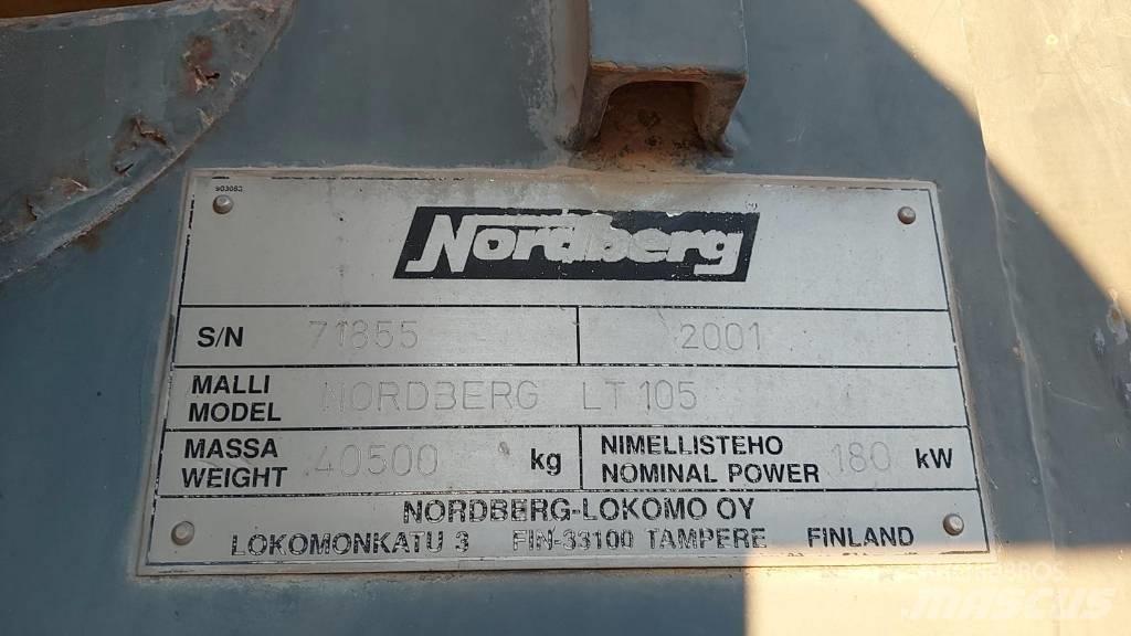 Metso Nordberg LT105 Мобільні дробарки