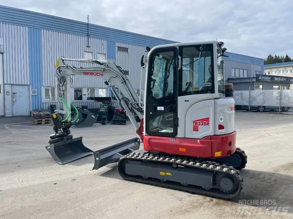 Takeuchi TB 335 R Міні-екскаватори < 7т