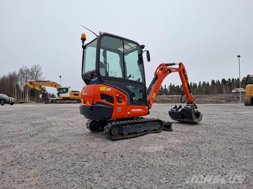 Kubota KX019-4 Міні-екскаватори < 7т