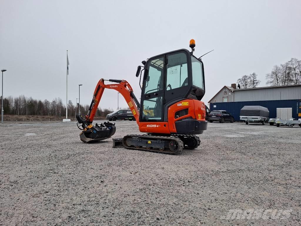 Kubota KX019-4 Міні-екскаватори < 7т