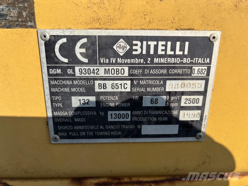 Bitelli BB 651 C Асфальтовкладачі