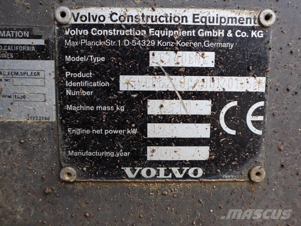Volvo EC 240 C N L Гусеничні екскаватори