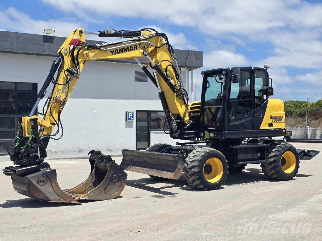 Yanmar B 110 W Колісні екскаватори