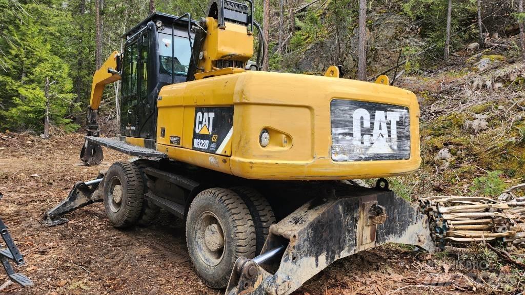CAT M 322 D MH Перевантажувачі металобрухту/промислові навантажувачі