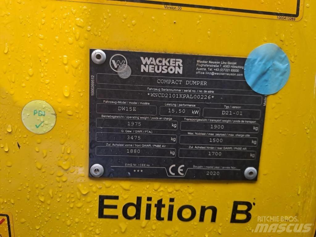 Wacker Neuson DW15e Міні самоскиди